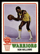 1973-74 Topps #23 Ron Williams VG-EX 1973-74 Topps #23 Ron Williams VG-EX