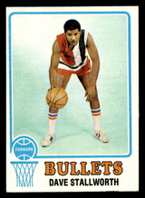 1973-74 Topps #133 Dave Stallworth Excellent+ ID: 449603 1973-74 Topps #133 Dave Stallworth Excellent+ ID: 449603