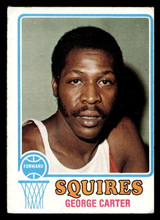 1973-74 Topps #191 George Carter VG-EX 1973-74 Topps #191 George Carter VG-EX