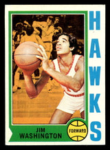 1974-75 Topps #41 Jim Washington Excellent 1974-75 Topps #41 Jim Washington Excellent