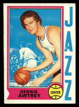 1974-75 Topps #74 Dennis Awtrey Excellent+ 1974-75 Topps #74 Dennis Awtrey Excellent+
