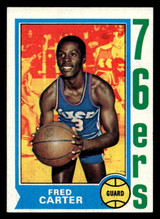 1974-75 Topps #75 Fred Carter Ex-Mint ID: 450106 1974-75 Topps #75 Fred Carter Ex-Mint ID: 450106