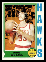 1974-75 Topps #77 John Wetzel Ex-Mint ID: 450113 1974-75 Topps #77 John Wetzel Ex-Mint ID: 450113