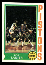 1974-75 Topps #131 Bob Lanier Excellent+ 1974-75 Topps #131 Bob Lanier Excellent+