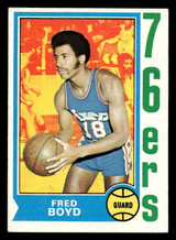 1974-75 Topps #154 Fred Boyd Ex-Mint ID: 450302 1974-75 Topps #154 Fred Boyd Ex-Mint ID: 450302