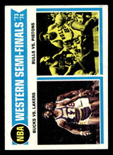 1974-75 Topps #162 NBA Western Semis Ex-Mint ID: 450324 1974-75 Topps #162 NBA Western Semis Ex-Mint ID: 450324