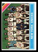 SOLD 450781 1975-76 Topps #215 New York Knicks TC Excellent+ SOLD 450781 1975-76 Topps #215 New York Knicks TC Excellent+