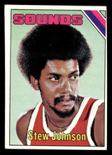 1975-76 Topps #249 Stew Johnson Excellent Miscut 1975-76 Topps #249 Stew Johnson Excellent Miscut