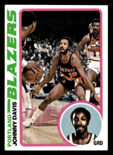 1978-79 Topps #22 Johnny Davis Ex-Mint RC Rookie 1978-79 Topps #22 Johnny Davis Ex-Mint RC Rookie