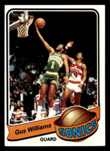 1979-80 Topps #27 Gus Williams Ex-Mint ID: 451787 1979-80 Topps #27 Gus Williams Ex-Mint ID: 451787