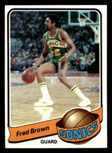 1979-80 Topps #46 Fred Brown Ex-Mint 1979-80 Topps #46 Fred Brown Ex-Mint