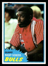 1981-82 Topps #8 Ricky Sobers Ex-Mint 1981-82 Topps #8 Ricky Sobers Ex-Mint