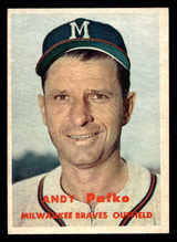 1957 Topps #143 Andy Pafko UER Ex-Mint ID: 453394 1957 Topps #143 Andy Pafko UER Ex-Mint ID: 453394