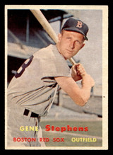 1957 Topps #217 Gene Stephens Ex-Mint  ID: 453500