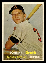 1957 Topps #360 Johnny Groth Excellent+ ID: 453594 1957 Topps #360 Johnny Groth Excellent+ ID: 453594