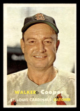 1957 Topps #380 Walker Cooper Excellent+ ID: 453621 1957 Topps #380 Walker Cooper Excellent+ ID: 453621
