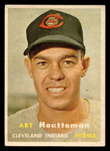 1957 Topps #385 Art Houtteman VG-EX 1957 Topps #385 Art Houtteman VG-EX