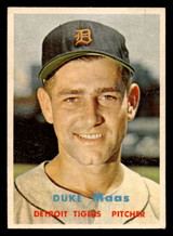 1957 Topps #405 Duke Maas Very Good ID: 453645 1957 Topps #405 Duke Maas Very Good ID: 453645