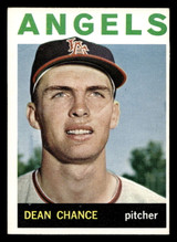 1964 Topps #32 Dean Chance Ex-Mint ID: 454804 1964 Topps #32 Dean Chance Ex-Mint ID: 454804