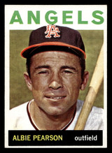 1964 Topps #110 Albie Pearson Excellent+ ID: 454995 1964 Topps #110 Albie Pearson Excellent+ ID: 454995