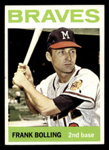 1964 Topps #115 Frank Bolling Ex-Mint ID: 455010 1964 Topps #115 Frank Bolling Ex-Mint ID: 455010