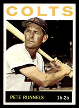 1964 Topps #121 Pete Runnels Excellent+ 1964 Topps #121 Pete Runnels Excellent+