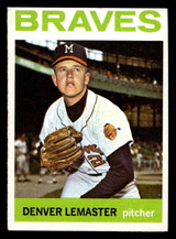 1964 Topps #152 Denny LeMaster Excellent+ 1964 Topps #152 Denny LeMaster Excellent+