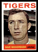 1964 Topps #181 Dave Wickersham Ex-Mint ID: 455182 1964 Topps #181 Dave Wickersham Ex-Mint ID: 455182