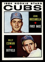 1964 Topps #192 John Boccabella/Billy Cowan Cubs Rookies Near Mint RC Rookie ID: 455216 1964 Topps #192 John Boccabella/Billy Cowan Cubs Rookies Near Mint RC Rookie ID: 455216