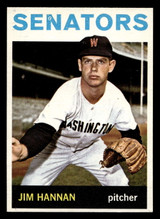 1964 Topps #261 Jim Hannan Near Mint ID: 455556 1964 Topps #261 Jim Hannan Near Mint ID: 455556