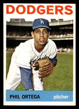 1964 Topps #291 Phil Ortega Near Mint ID: 455632 1964 Topps #291 Phil Ortega Near Mint ID: 455632