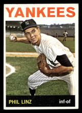 1964 Topps #344 Phil Linz Excellent+ ID: 455771 1964 Topps #344 Phil Linz Excellent+ ID: 455771