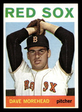 1964 Topps #376 Dave Morehead Ex-Mint ID: 455848 1964 Topps #376 Dave Morehead Ex-Mint ID: 455848