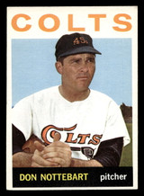 1964 Topps #434 Don Nottebart Excellent 1964 Topps #434 Don Nottebart Excellent