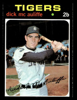 1971 Topps #3 Dick McAuliffe Near Mint  ID: 456021