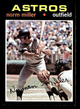 1971 Topps #18 Norm Miller Near Mint ID: 456084 1971 Topps #18 Norm Miller Near Mint ID: 456084