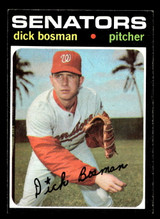 1971 Topps #60 Dick Bosman Near Mint ID: 456255 1971 Topps #60 Dick Bosman Near Mint ID: 456255