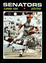 1971 Topps #82 Casey Cox Ex-Mint ID: 456351 1971 Topps #82 Casey Cox Ex-Mint ID: 456351