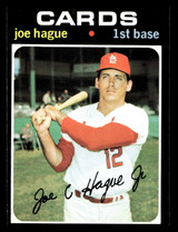 1971 Topps #96 Joe Hague Near Mint ID: 456415 1971 Topps #96 Joe Hague Near Mint ID: 456415