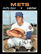 1971 Topps #136 Duffy Dyer Ex-Mint ID: 456560 1971 Topps #136 Duffy Dyer Ex-Mint ID: 456560