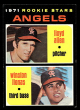 1971 Topps #152 Lloyd Allen/Winston Llenas Angels Rookies Ex-Mint RC Rookie ID: 456634 1971 Topps #152 Lloyd Allen/Winston Llenas Angels Rookies Ex-Mint RC Rookie ID: 456634