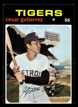 1971 Topps #154 Cesar Gutierrez Very Good ID: 456640 1971 Topps #154 Cesar Gutierrez Very Good ID: 456640