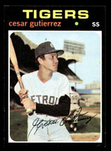 1971 Topps #154 Cesar Gutierrez VG-EX 1971 Topps #154 Cesar Gutierrez VG-EX