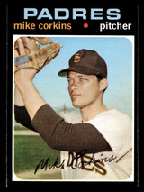 1971 Topps #179 Mike Corkins Ex-Mint ID: 456741 1971 Topps #179 Mike Corkins Ex-Mint ID: 456741