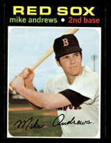 1971 Topps #191 Mike Andrews Ex-Mint ID: 456791 1971 Topps #191 Mike Andrews Ex-Mint ID: 456791