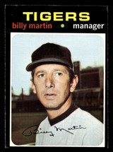 1971 Topps #208 Billy Martin MG Excellent+ ID: 456859 1971 Topps #208 Billy Martin MG Excellent+ ID: 456859
