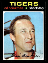 1971 Topps #389 Ed Brinkman Near Mint ID: 457625 1971 Topps #389 Ed Brinkman Near Mint ID: 457625