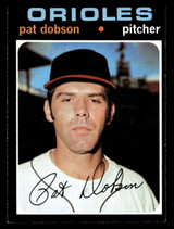 1971 Topps #547 Pat Dobson Near Mint ID: 458219 1971 Topps #547 Pat Dobson Near Mint ID: 458219