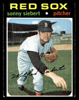 1971 Topps #710 Sonny Siebert Very Good High # ID: 458712 1971 Topps #710 Sonny Siebert Very Good High # ID: 458712