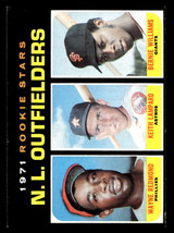 1971 Topps #728 Wayne Redmond/Keith Lampard/Bernie Williams NL Rookie Outfielders Ex-Mint RC Rookie High # ID: 458745 1971 Topps #728 Wayne Redmond/Keith Lampard/Bernie Williams NL Rookie Outfielders Ex-Mint RC Rookie High # ID: 458745